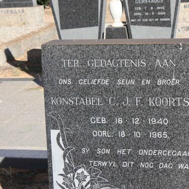 KOORTS C.J.F. 1940-1965
