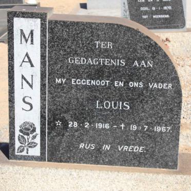 MANS Louis 1916-1967