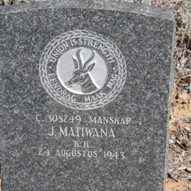 MATIWANA J. -1943
