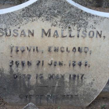 MALLISON Susan 1846-1917