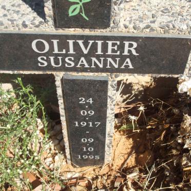 OLIVIER Susanna 1917-1995