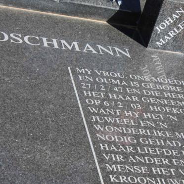 OSCHMANN Jacoba 1947-2003 
