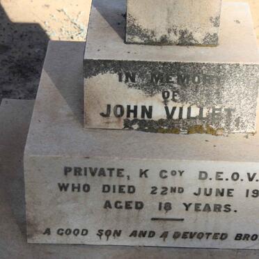 VILLET John -1902
