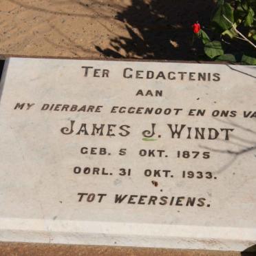 WINDT James J. 1875-1933