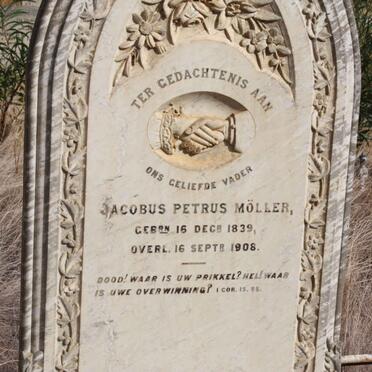MOLLER Jacobus Petrus 1839-1908
