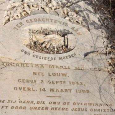 MOLLER Margaretha Maria nee LOUW 1843-1909