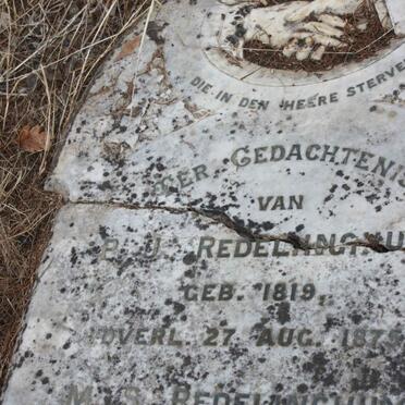 REDELINGHUYS P.J. 1819-1875