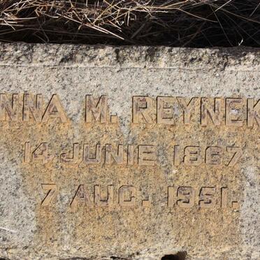 REYNEKE Anna M. 1867-1951