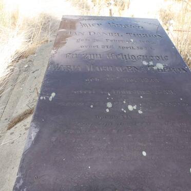 THERON Jan Daniel 1802-1874 &amp; Maria Magdalena 1809-1859