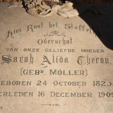 THERON Sarah Alida nee MOLLER 1823-1909