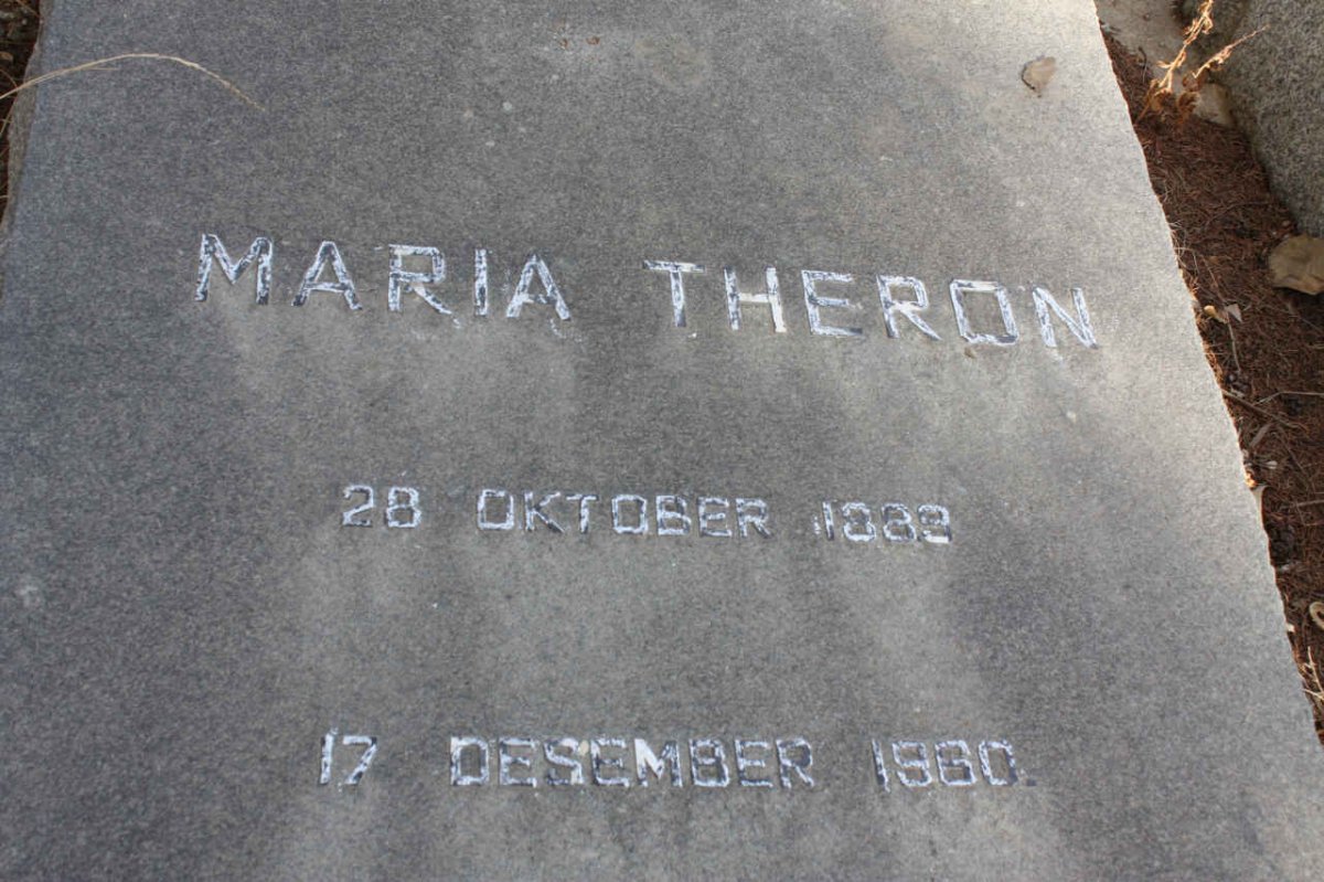 THERON Maria 1882-1960
