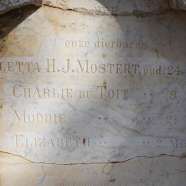 TOIT, du :: MOSTERT