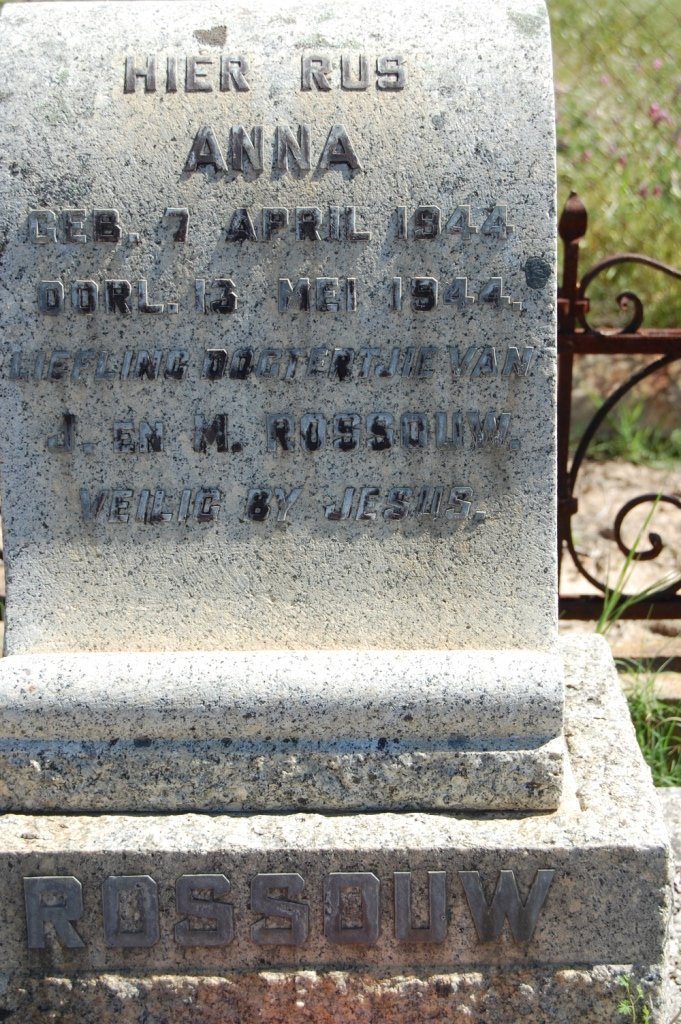 ROSSOUW Anna 1944-1944