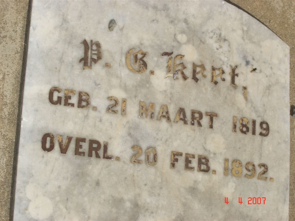 KEET P.G. 1819-1892