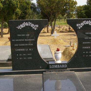 LOMBARD J.H. 1917-1995 &amp; H.M. 1925-2011