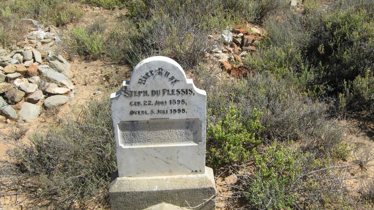 PLESSIS Steph., du 1898-1898