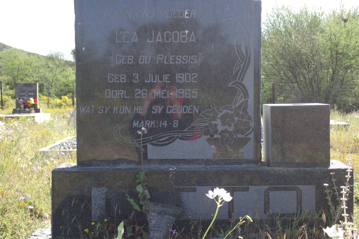 OTTO Lea Jacoba nee DU PLESSIS 1902-1965
