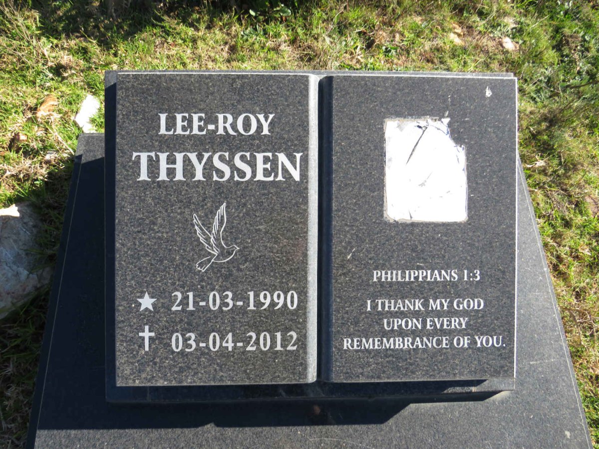 THYSSEN Lee-Roy 1990-2012