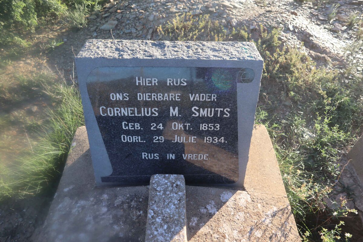 SMUTS Cornelius M. 1853-1934