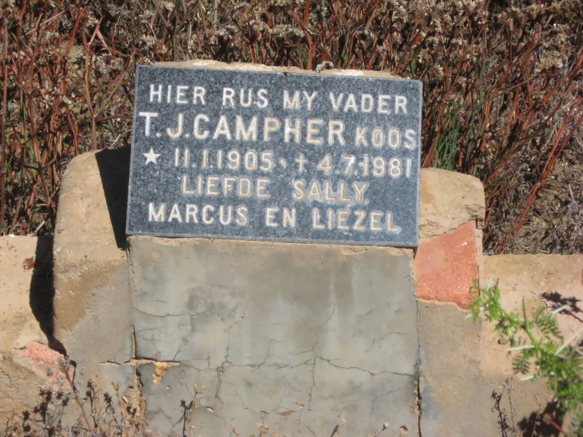 CAMPHER T.J. 1905-1981