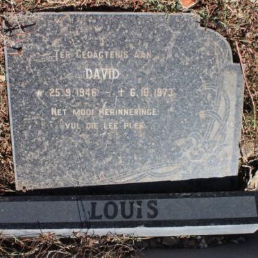 LOUIS David 1946 -1973