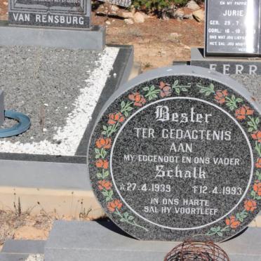 BESTER Schalk 1939-1993
