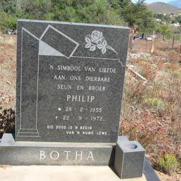 BOTHA Philip 1955-1972