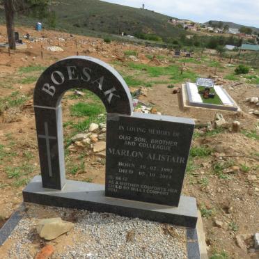 BOESAK Marlon Alistair 1992-2014
