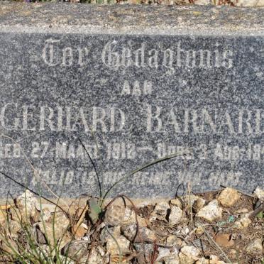 BARNARDT Gerhard 1912-1943