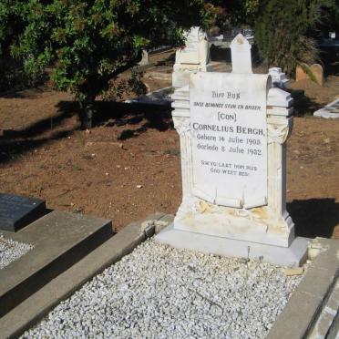 BERGH Cornelius 1905-1932