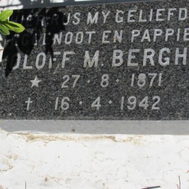 BERGH Oloff M. 1871-1942
