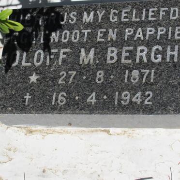 BERGH Oloff M. 1871-1942