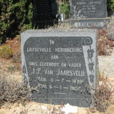 JAARSVELD J.F., van 1899-1957
