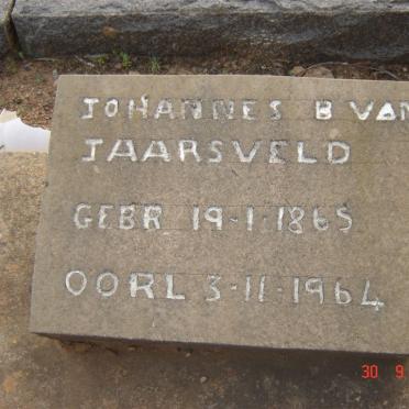JAARSVELD Johannes B., van 1865-1964