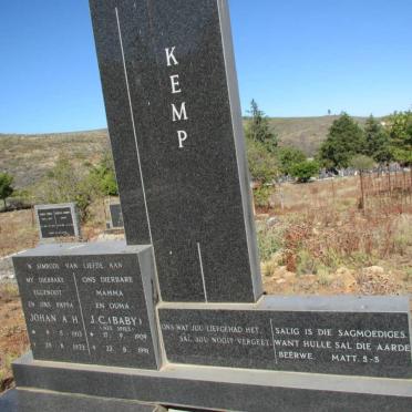 KEMP Johan A.H. 1913-1973 &amp; J.C. SPIES 1909-1991