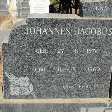 LOOCK Johannes Jacobus 1870-1960 &amp; Anna Catharina van der WESTHUIZEN 1880-1972