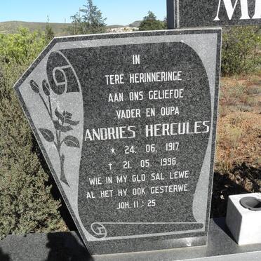 MEYER Andries Hercules 1917-1996 &amp; Emmie 1924-1995