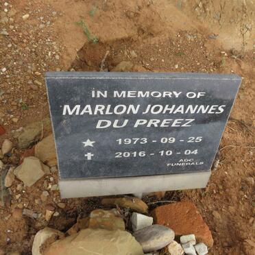 PREEZ Marlon Johannes, du 1973-2016