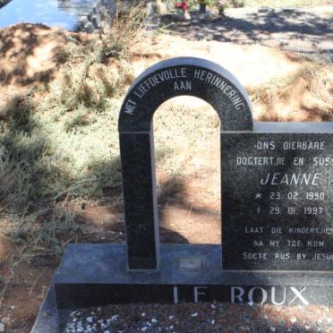 ROUX Jeanne, le 1990-1997