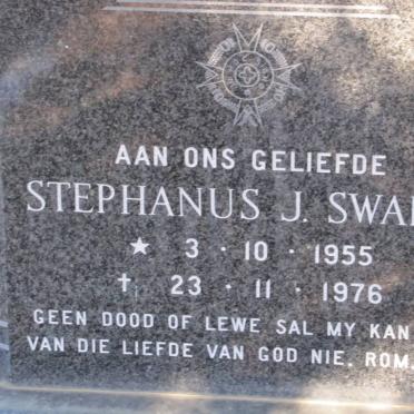 SWARTZ Stephanus J. 1955-1976