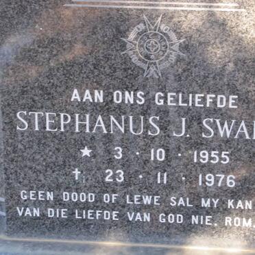 SWARTZ Stephanus J. 1955-1976
