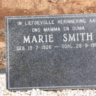 SMITH Marie 1926-1990