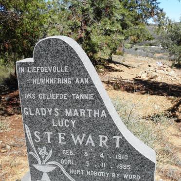 STEWART Gladys Martha Lucy 1910-1995