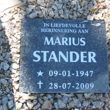 STANDER Marius 1947-2009
