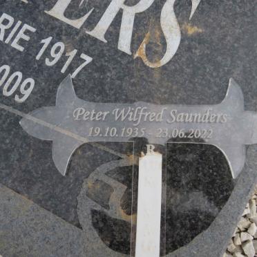 SAUNDERS Peter Wilfred 1935-2022