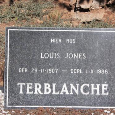 TERBLANCHE Louis Jones 1907-1988 &amp; Martha Catharina 1911-2007