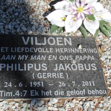 VILJOEN Philipus Jakobus 1951-2011