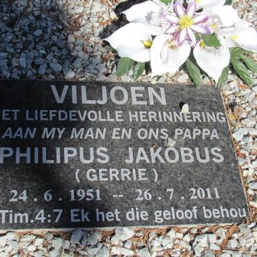 VILJOEN Philipus Jakobus 1951-2011