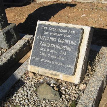 ZONDAGH Stephanus Cornelius 1879-1951