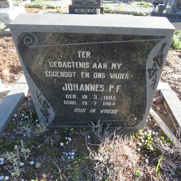 ? Johannes P.F. 1885-1964